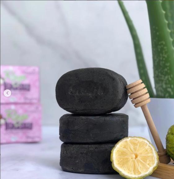 African Black Soap for Face & Body | 150g Handmade Bar Soap | Sheasnature - Image 2